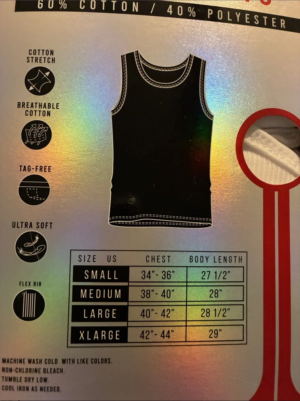Athletic Fit Men's White Tank Top - 5 Pack